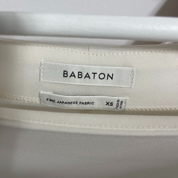 Aritzia - Babaton Rodrigo Blouse - Cream - Size XS - Picture 4 of 4